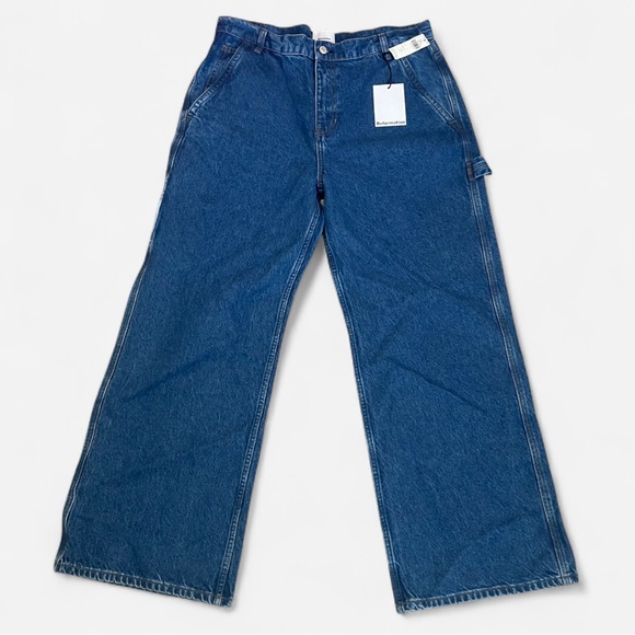 Reformation Diego Mid-Rise Baggy Utility Jeans 30 Cleary Anthropologie NEW - Picture 5 of 12